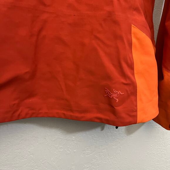 Arc’teryx Women’s M Ski Shell Jacket RECCO Avalanche Orange Hooded Snow - Picture 14 of 16